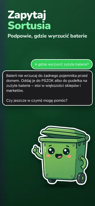 App Store screenshot: Sortuś the assistant